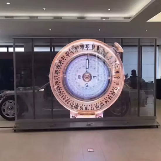 3D LED Transparent Screen for Video Advertising for Shop Mall