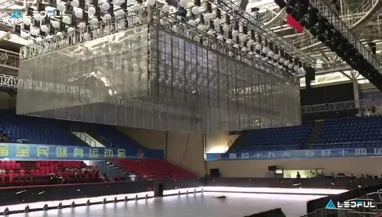 Indoor or Outdoor P3.91 LED Transparent Display Glass Screen/Window LED Screen