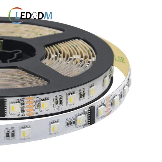 60LEDs/M Digital LED Tape SMD5050 DMX512 Programmable RGBW Colorful LED Strip