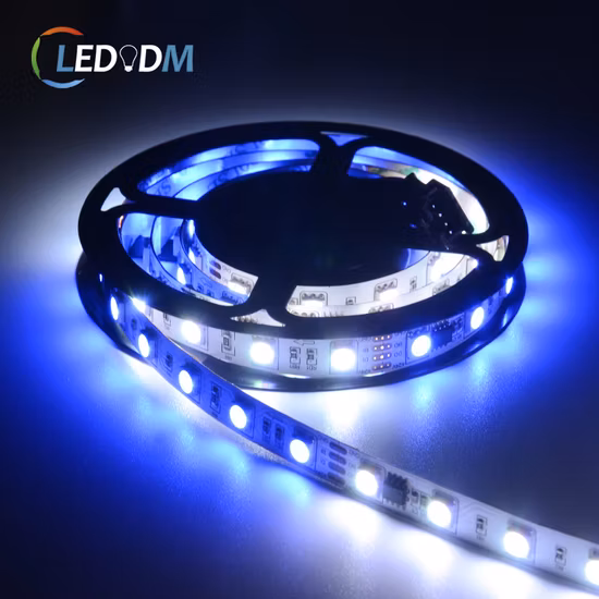 60LEDs/M Digital LED Tape SMD5050 DMX512 Programmable RGBW Colorful LED Strip