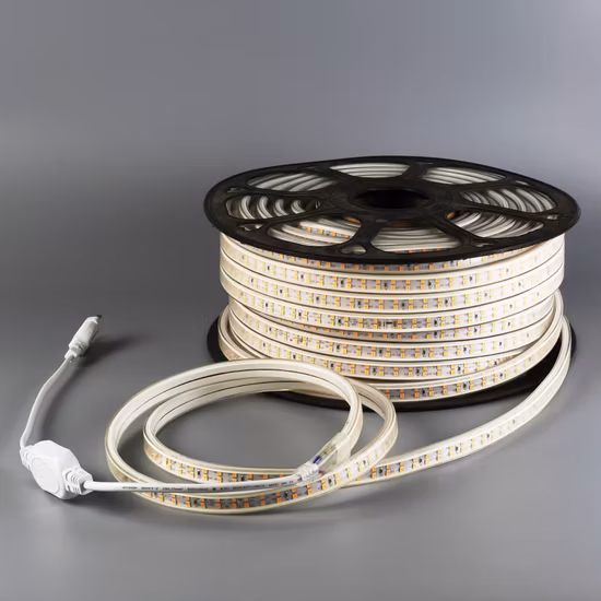 Striscia flessibile LED ad alta tensione AC110/AC127V/AC230V/260V 8mm/10mm/12mm/13mm/15mm/16mm 180LED/Mac per cantieri, tunnel, manutenzione stradale, illuminazione di alberi