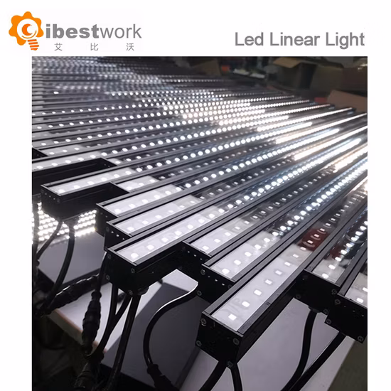 Striscia LED Wallwasher RGBW impermeabile 36 LED DMX IP67 Barra LED Pixel DMX RGBW