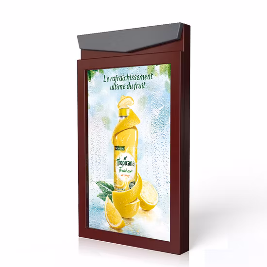 Mupi LED digitale impermeabile per esterni di nuovo design in vendita