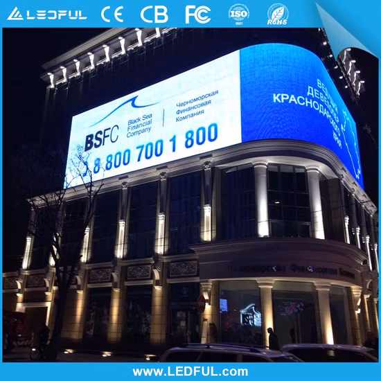 P3.91 Schermo LED in vetro trasparente/finestra per uso interno o esterno