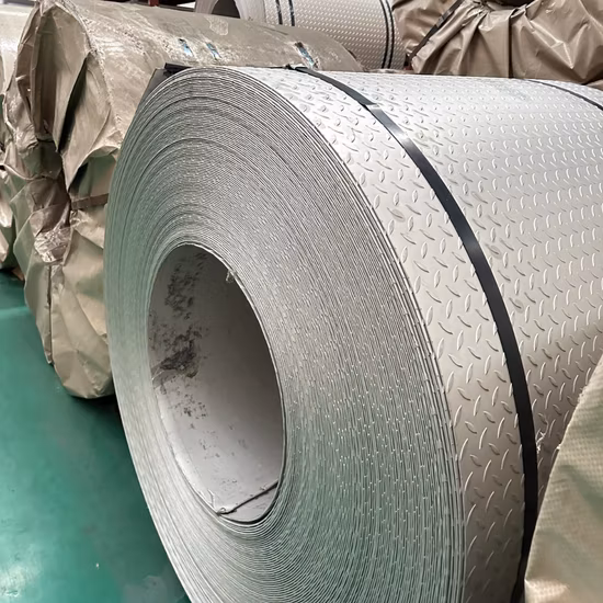 Striscia di vendita a caldo AISI SS 316L zincata laminata a freddo standard GB di spessore da 0,4 mm a 2,5 mm/striscia di acciaio inossidabile macinata per fabbrica