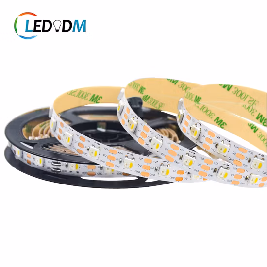 Spi Control Striscia LED digitale RGBW ad alta densità 144LED/M SMD5050 DC5V Sk6812 con IC integrato