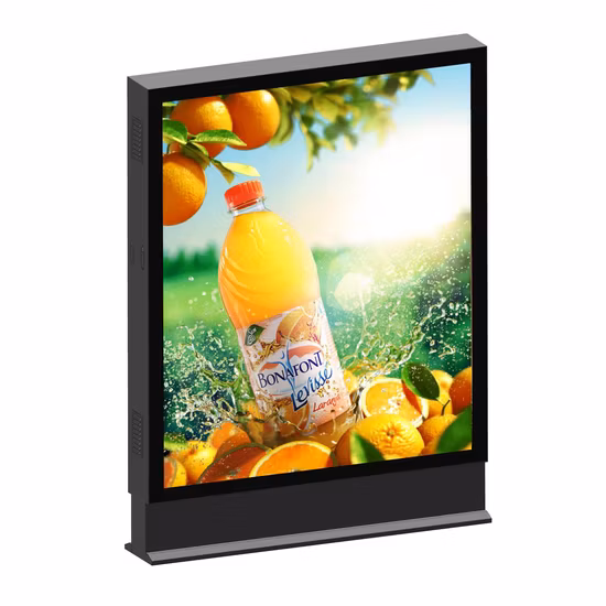 Scatola luminosa a LED prefabbricata per pubblicità stradale digitale, Mupi - Alloggiamento in stile mediorientale