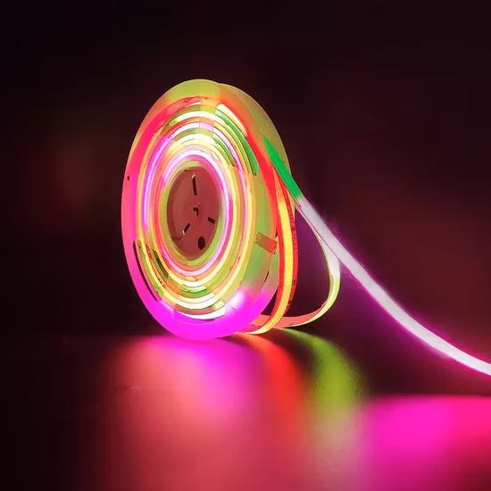 Striscia IC indirizzabile incorporata con nastro LED che cambia colore RGBW DC5V 144 LED ad alta luminosità