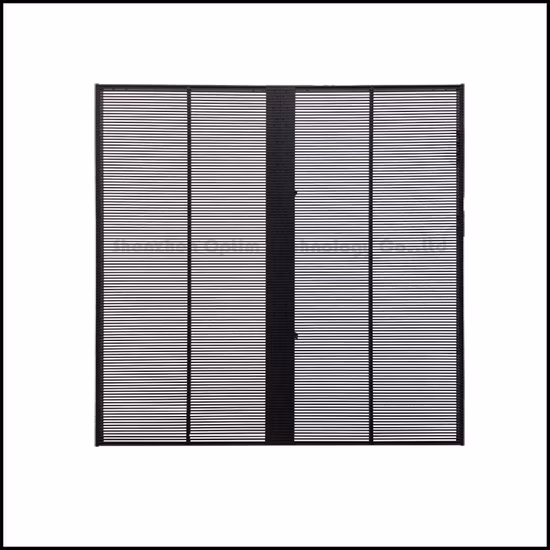 P3.9 P7.8 P10 Schermo trasparente a LED per display pubblicitario a colori HD per interni per pareti in vetro