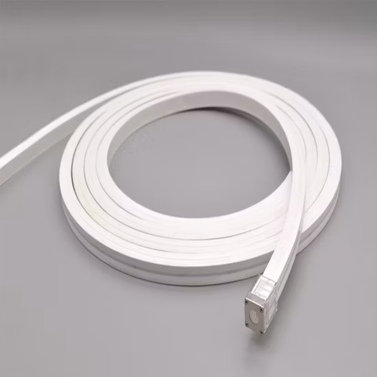 Striscia flessibile al neon LED intercambiabile in silicone IP67 24V 5050 DMX RGB all'ingrosso in fabbrica